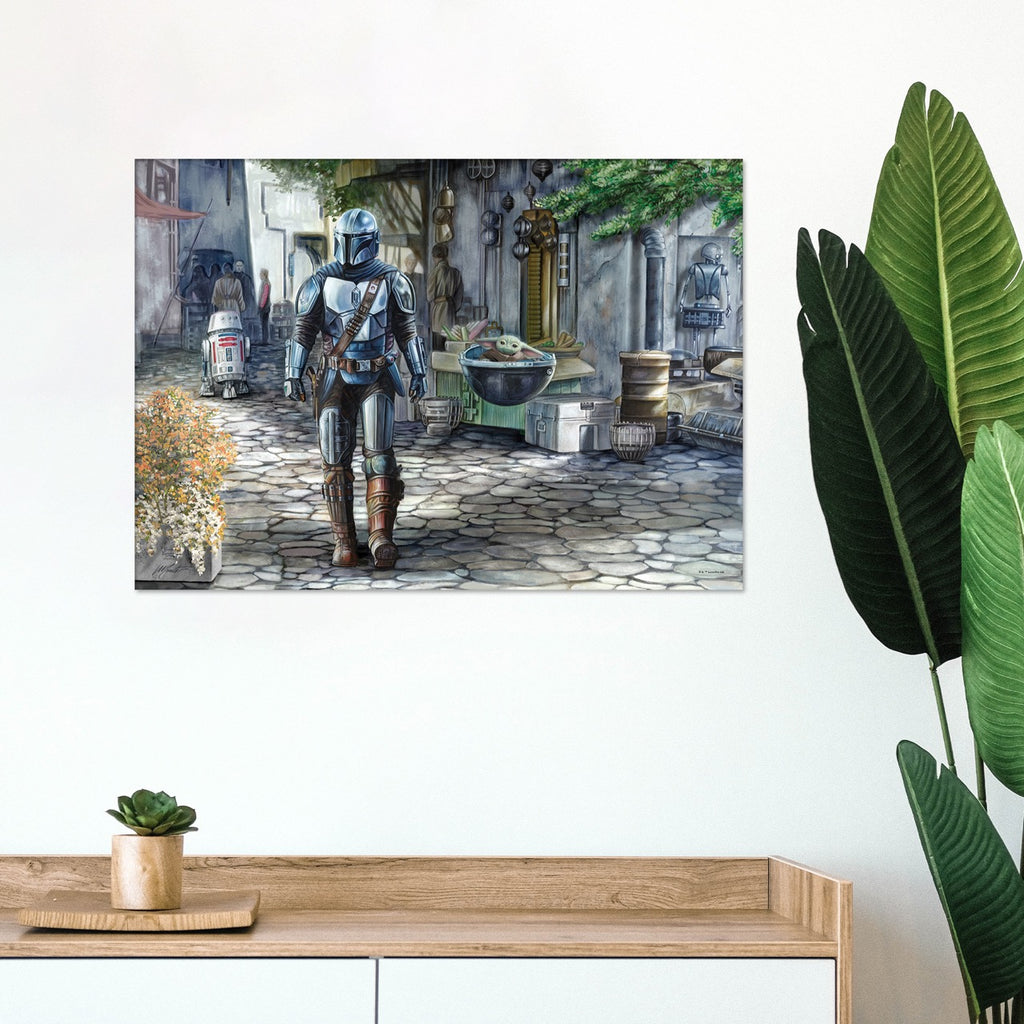 The Mandalorian (A Welcome Sight) MightyPrint™ Wall Art MP24170990