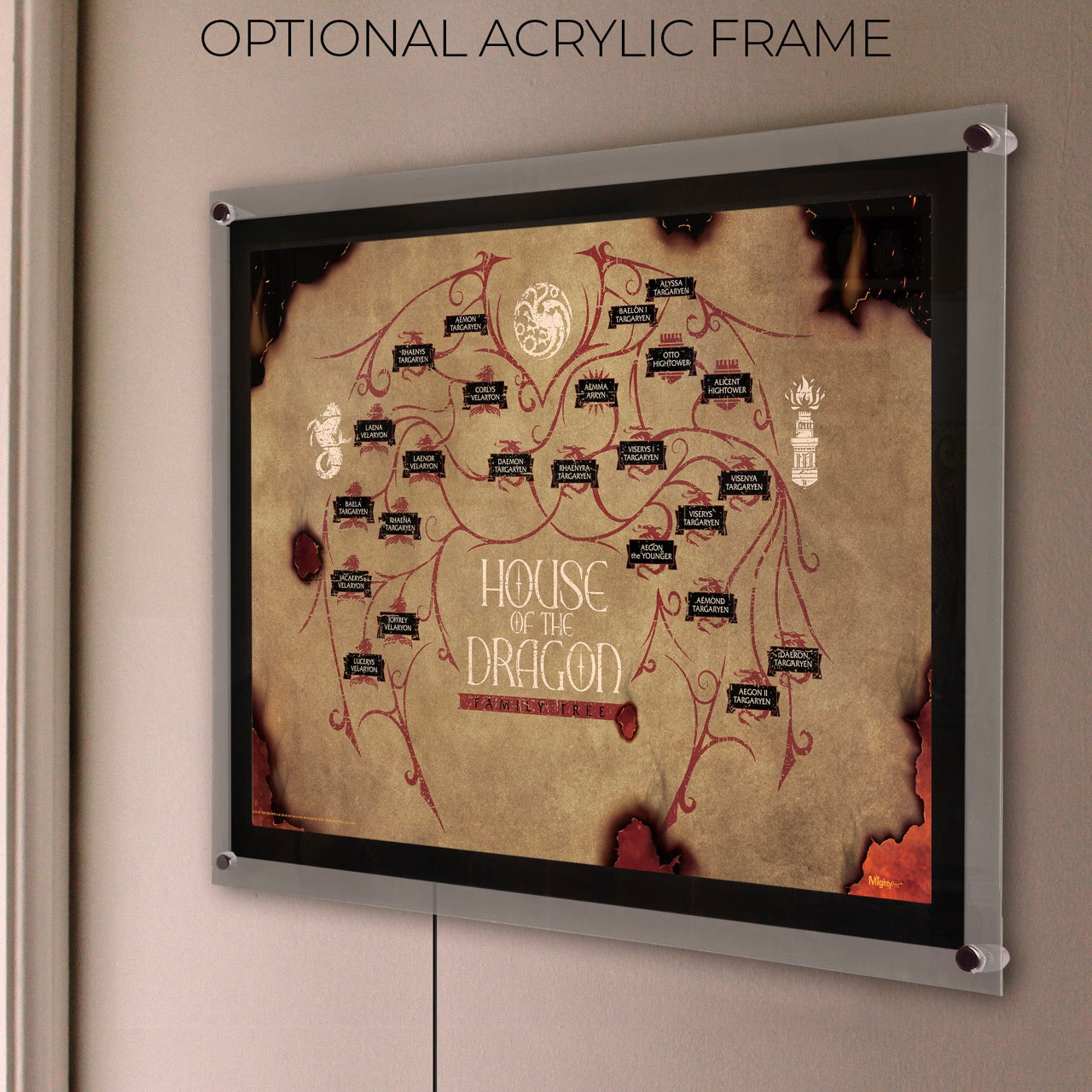 House of the Dragon (Family Tree) MightyPrint™ Wall Art MP24171000