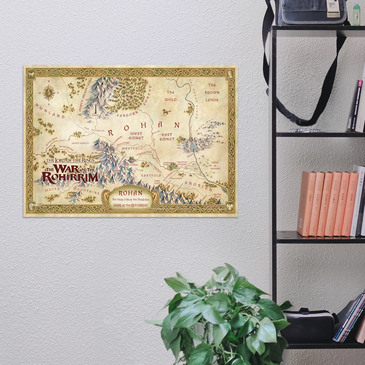 The Lord of the Rings: War of the Rohirrim (Rohan's Map) MightyPrint™ Wall Art MP24171011