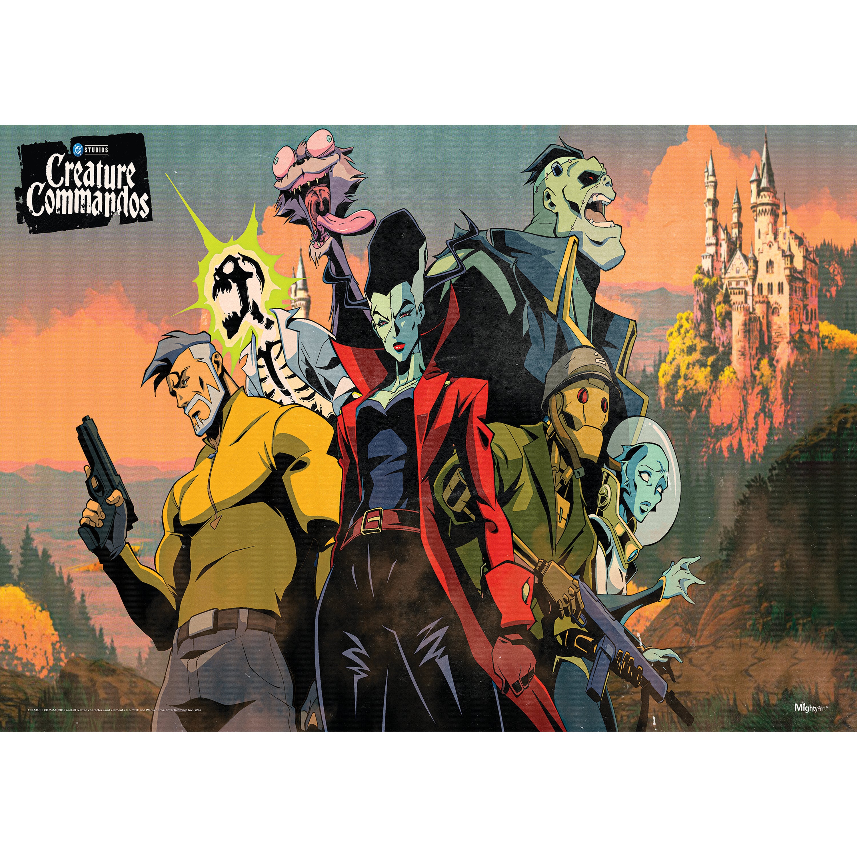 Creature Commandos (Key Art) MightyPrint™ Wall Art MP24171031