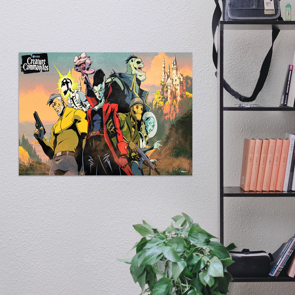 Creature Commandos (Key Art) MightyPrint™ Wall Art MP24171031