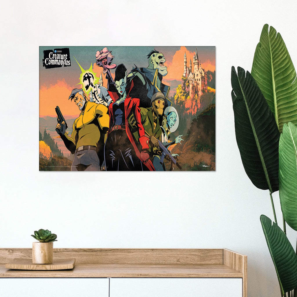 Creature Commandos (Key Art) MightyPrint™ Wall Art MP24171031