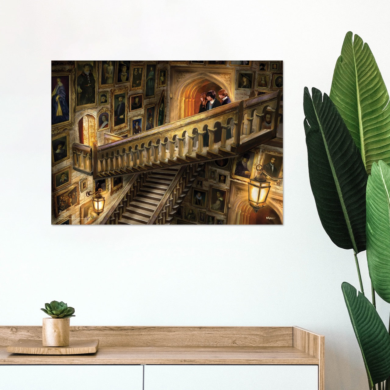 Harry Potter Thomas Kinkade Studios (Hogwarts Grand Staircase) MightyPrint™ Wall Art MP24171033