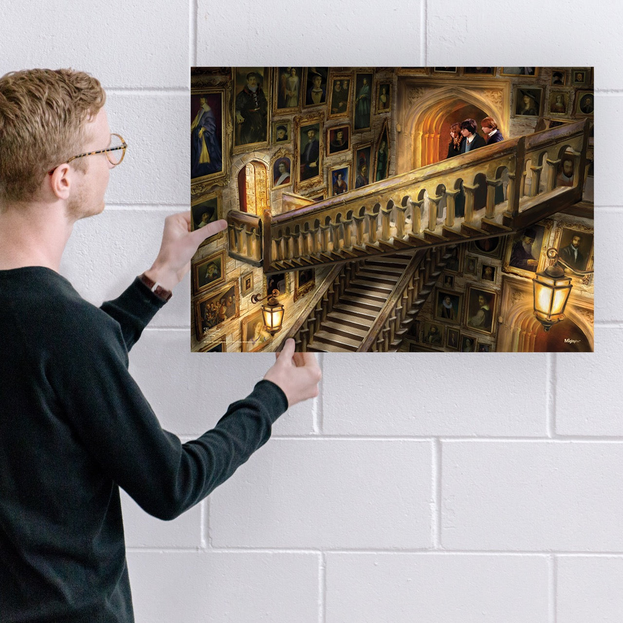 Harry Potter Thomas Kinkade Studios (Hogwarts Grand Staircase) MightyPrint™ Wall Art MP24171033