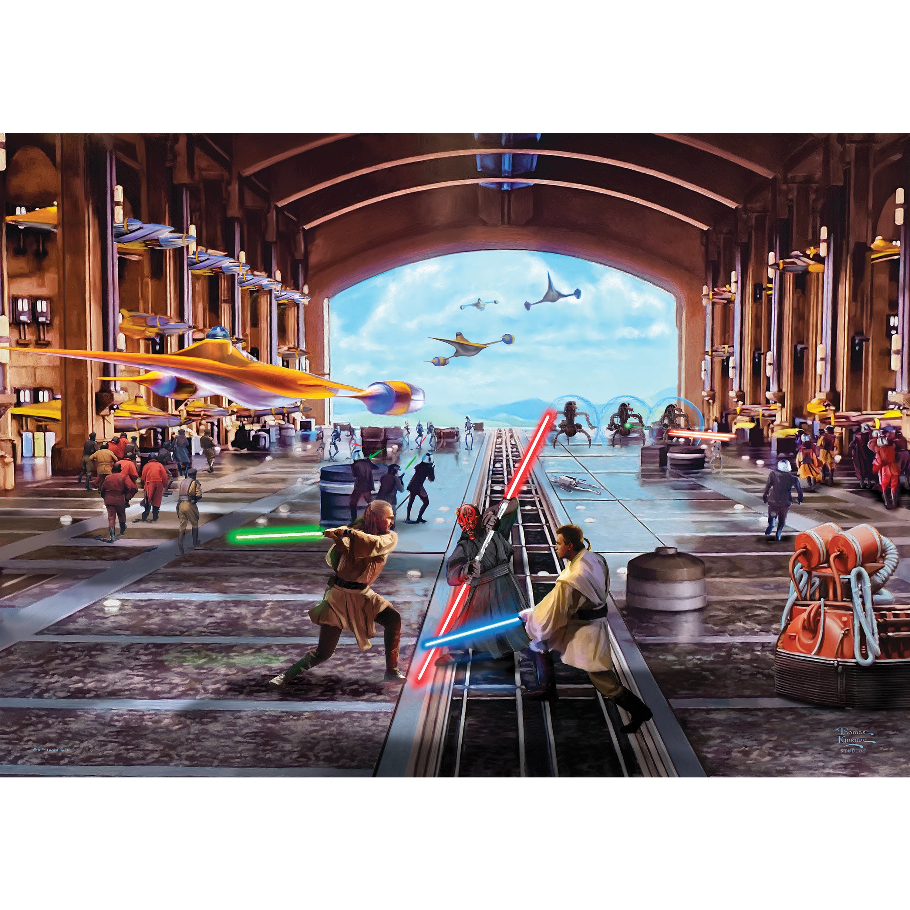 Star Wars (Liberation of Naboo) MightyPrint™ Wall Art MP24171034