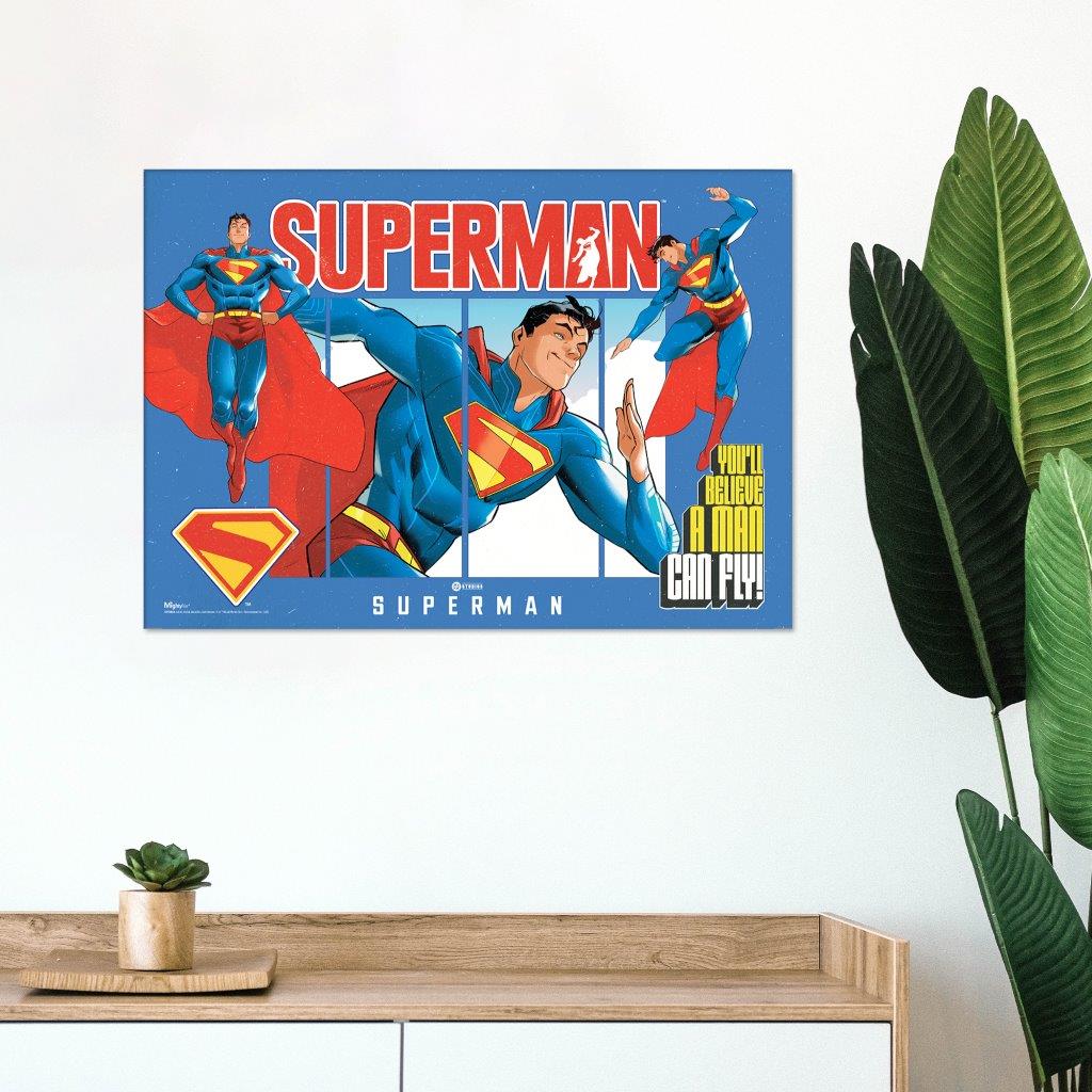 Superman (2025) (You'll Believe) MightyPrint™ Wall Art MP24171035