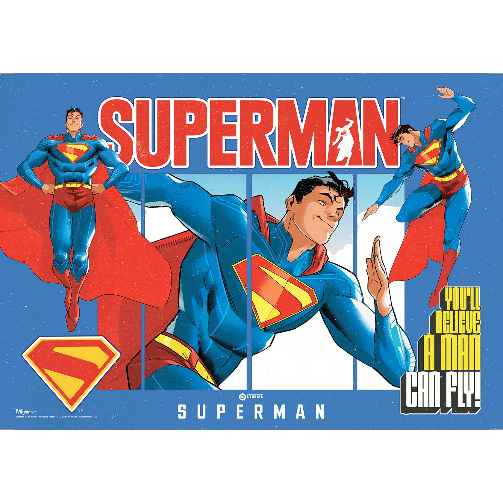 Superman (2025) (You'll Believe) MightyPrint™ Wall Art MP24171035