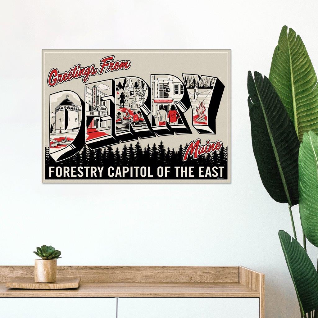 Welcome To Derry (Forestry Poster) MightyPrint Wall Art MP24171046