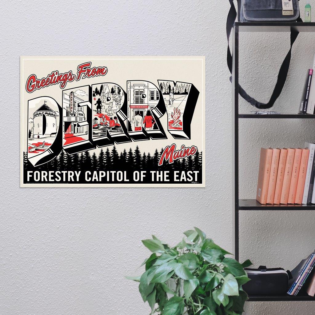 Welcome To Derry (Forestry Poster) MightyPrint Wall Art MP24171046