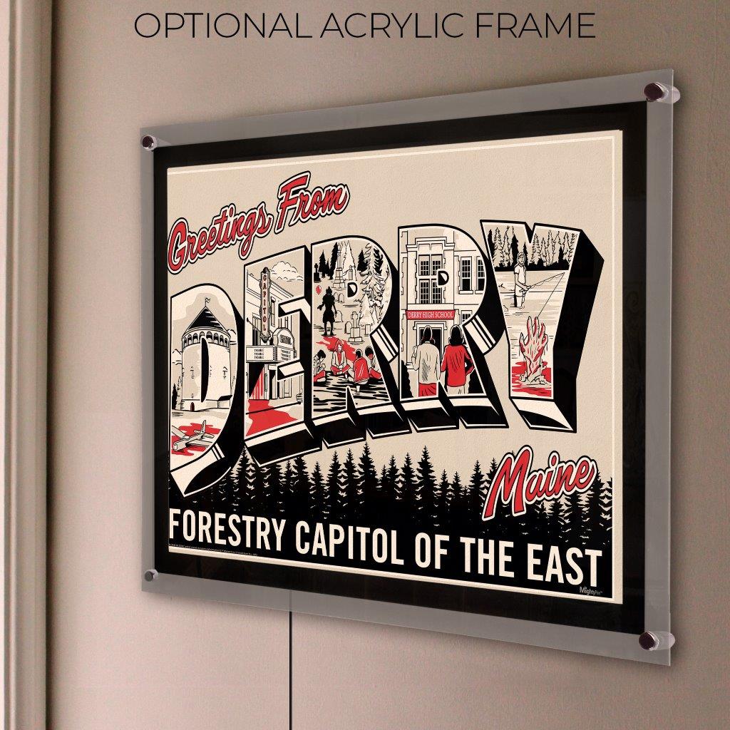 Welcome To Derry (Forestry Poster) MightyPrint Wall Art MP24171046