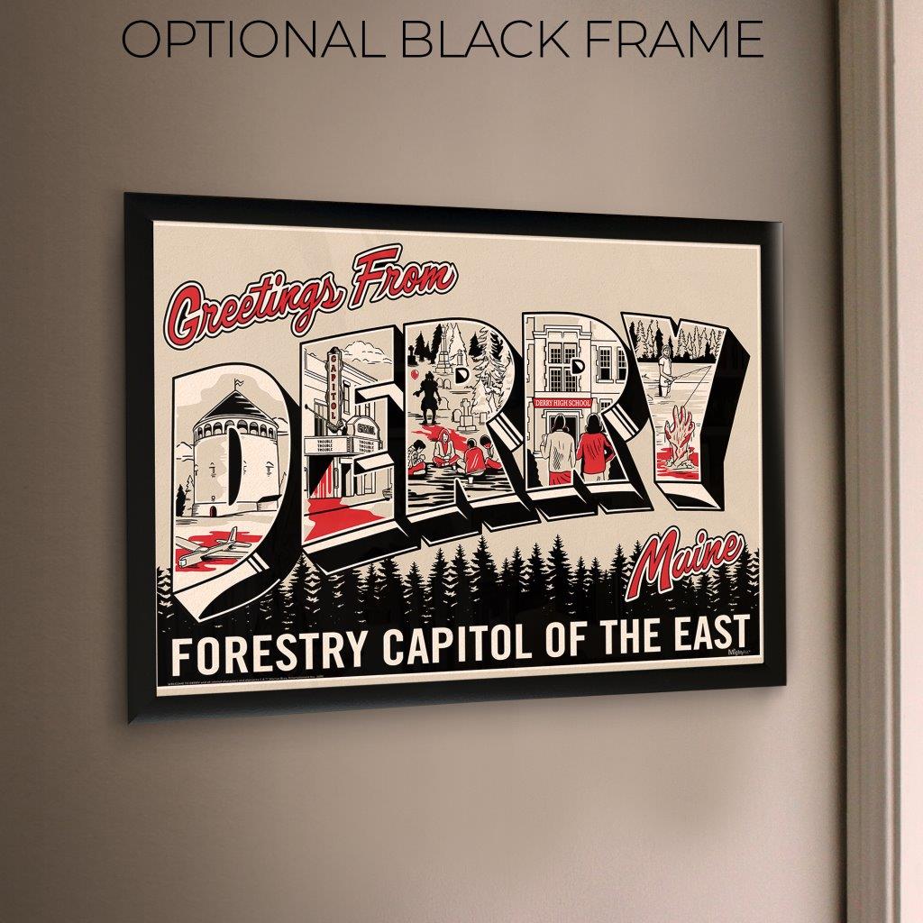 Welcome To Derry (Forestry Poster) MightyPrint Wall Art MP24171046