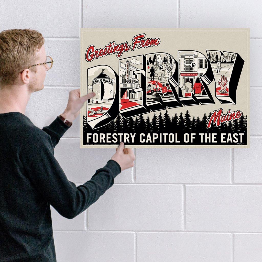 Welcome To Derry (Forestry Poster) MightyPrint Wall Art MP24171046