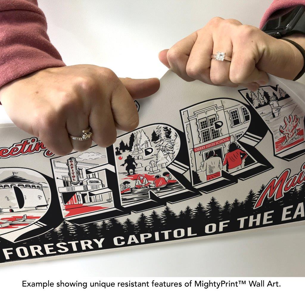 Welcome To Derry (Forestry Poster) MightyPrint Wall Art MP24171046