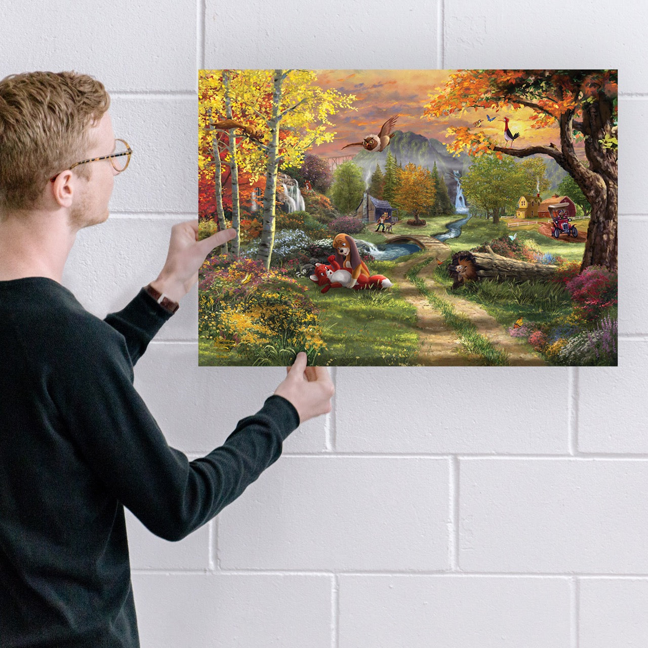 Disney (Fox and the Hound – Forever Friends) MightyPrint™ Wall Art MP24171048