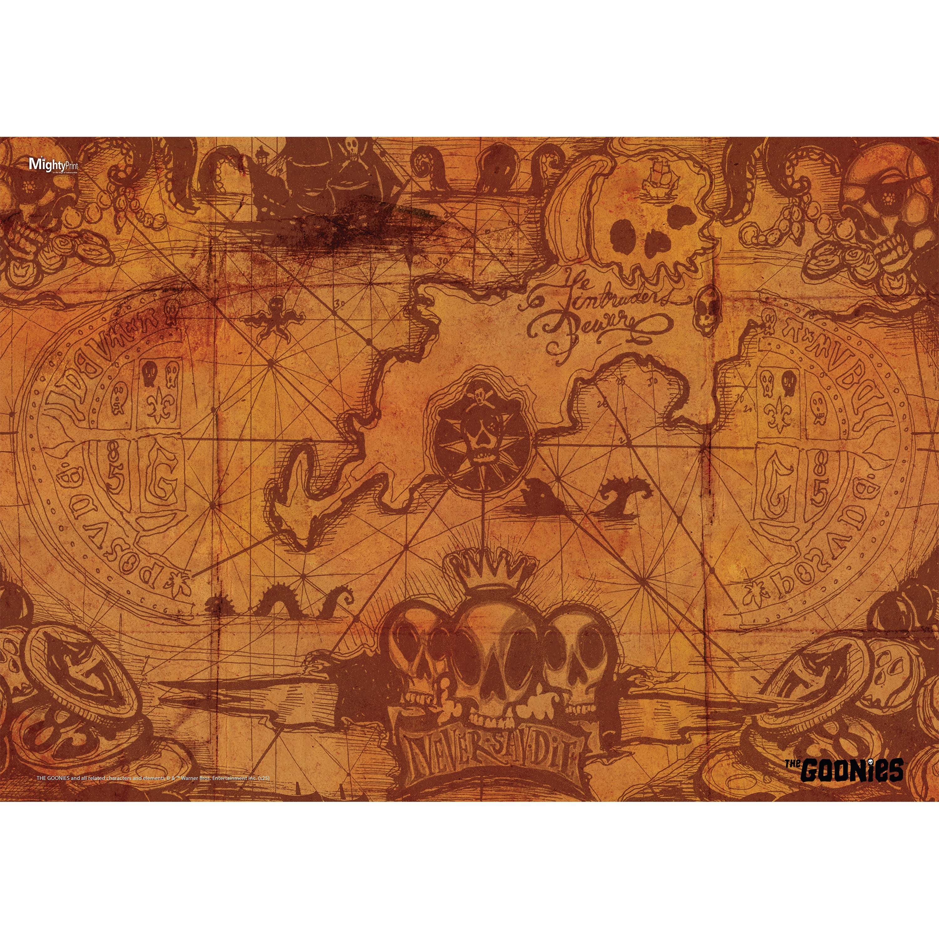 The Goonies (Treasure Map) MightyPrint™ Wall Art MP24171053