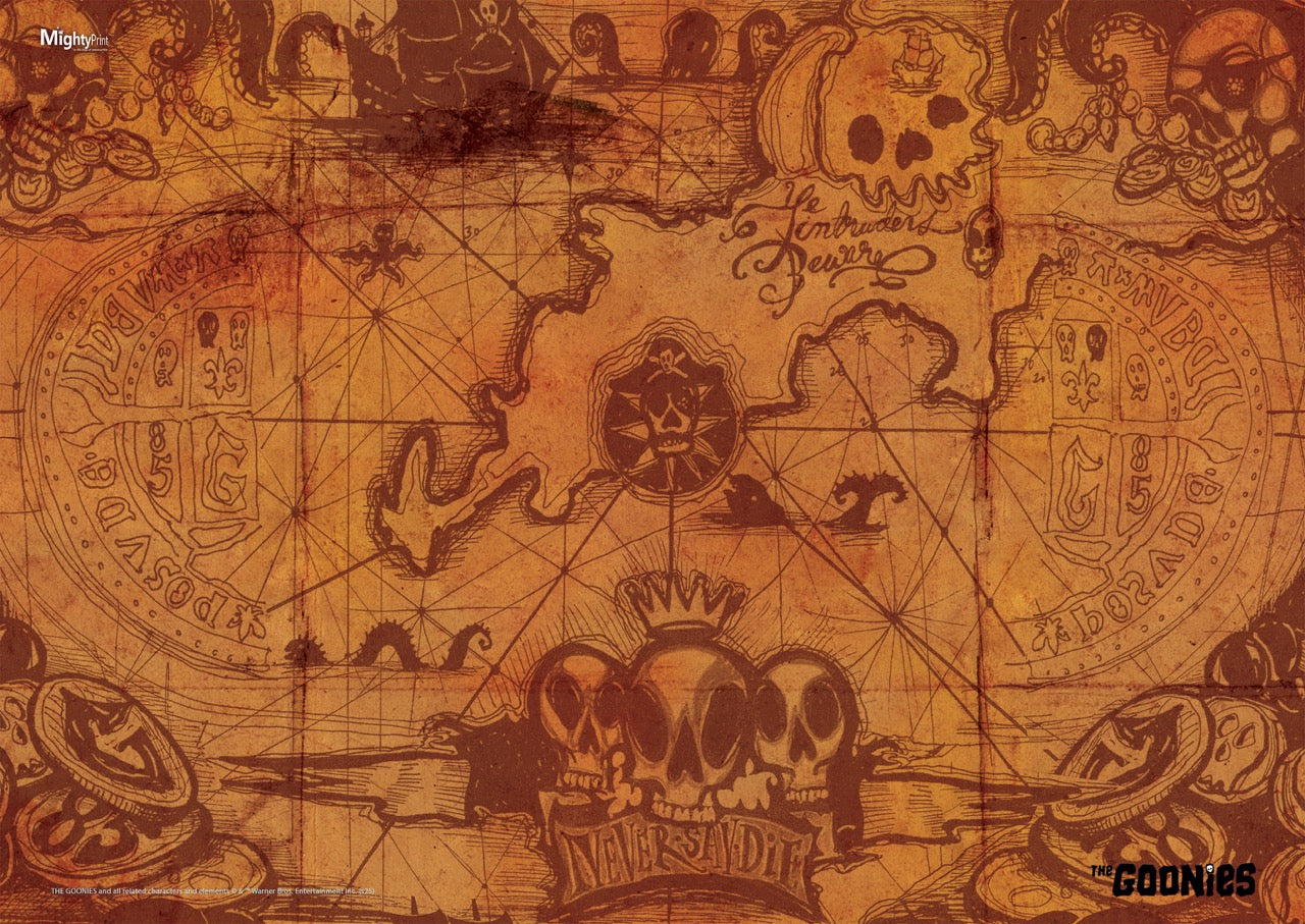 The Goonies (Treasure Map) MightyPrint™ Wall Art MP24171053