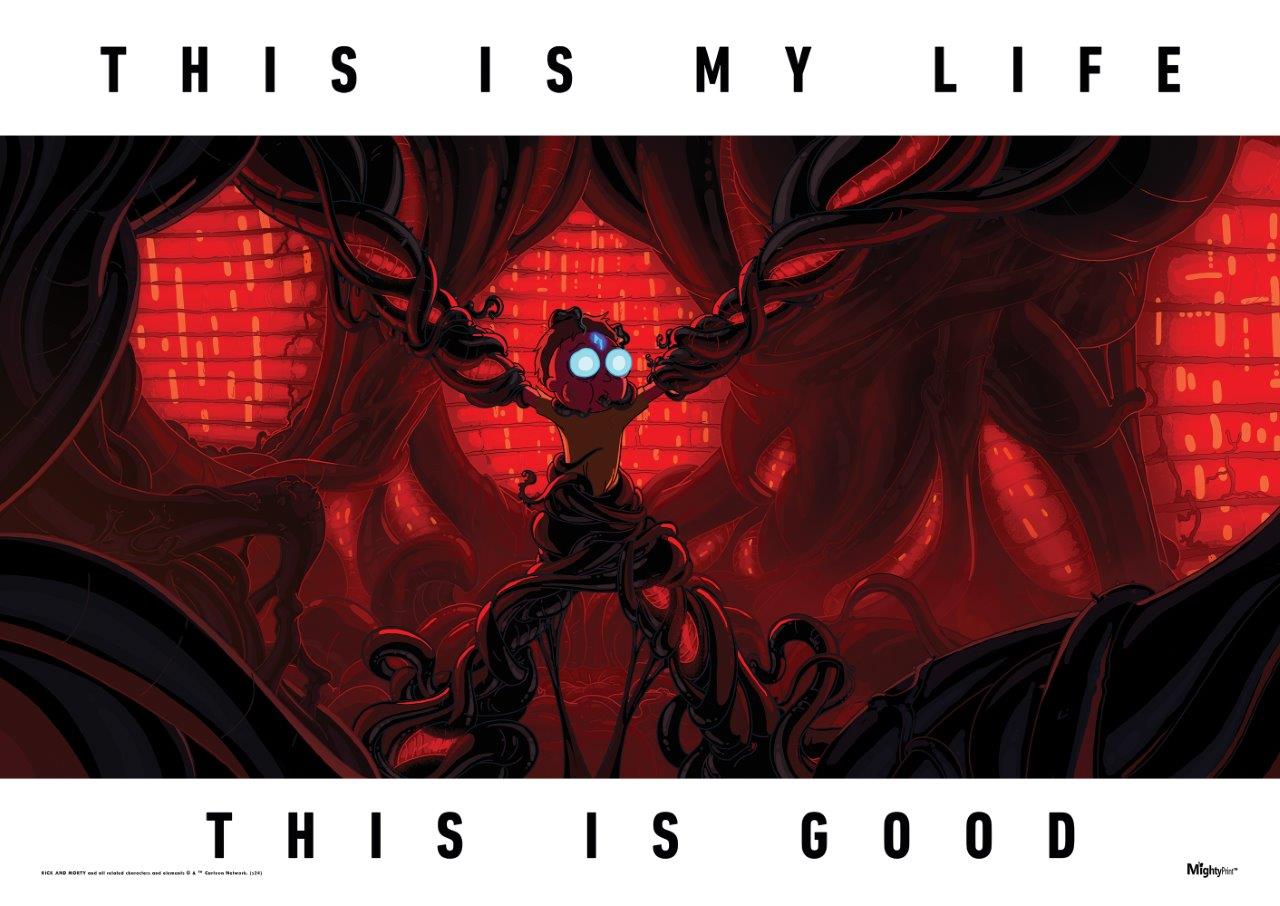 Rick and Morty (This Is My Life, This Is Good) MightyPrint™ Wall Art MP24171069