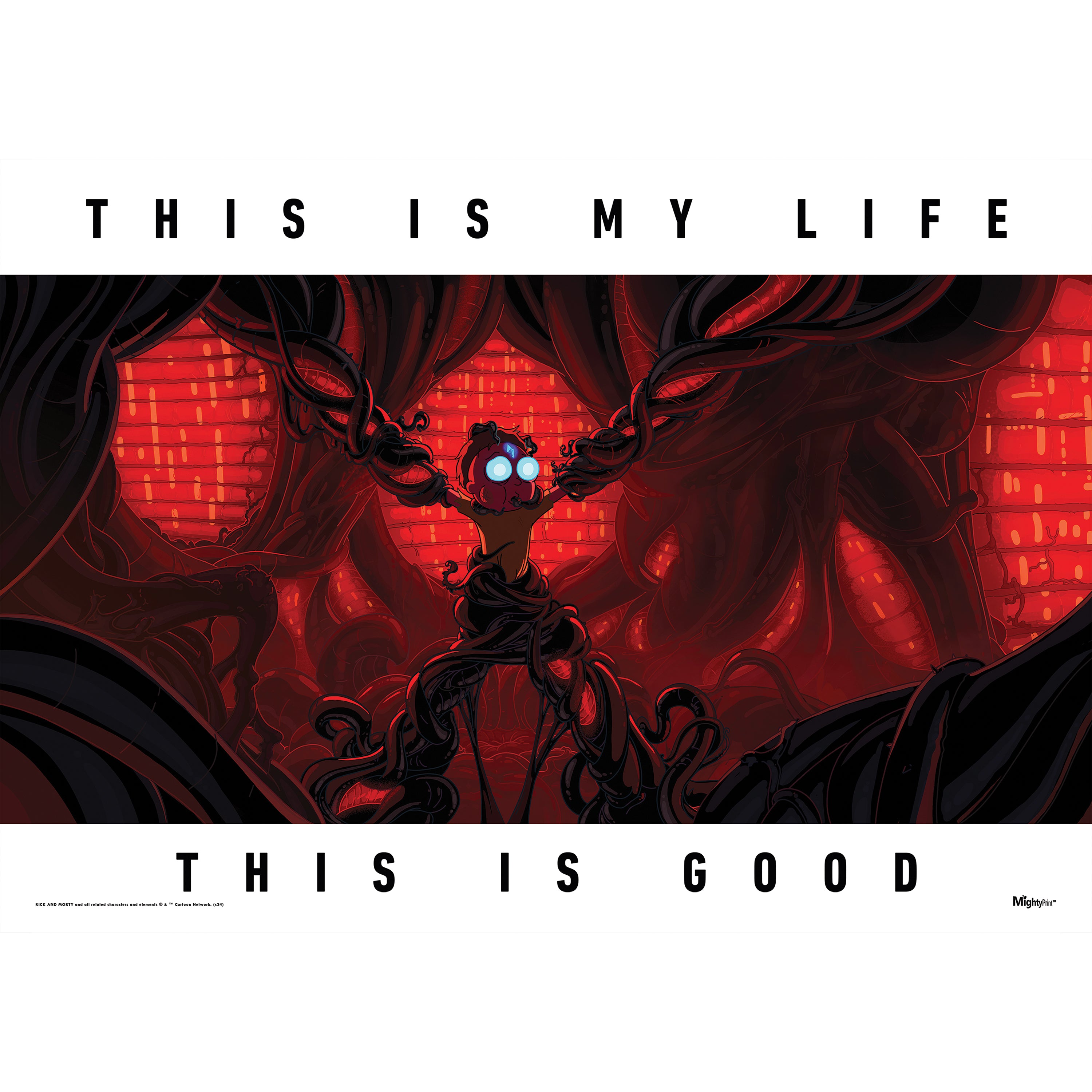 Rick and Morty (This Is My Life, This Is Good) MightyPrint™ Wall Art MP24171069