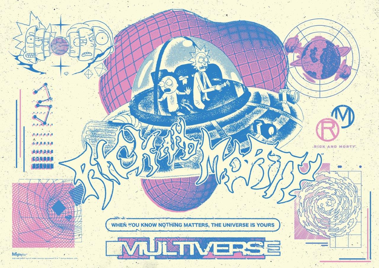 Rick and Morty (Multiverse) MightyPrint™ Wall Art MP24171070