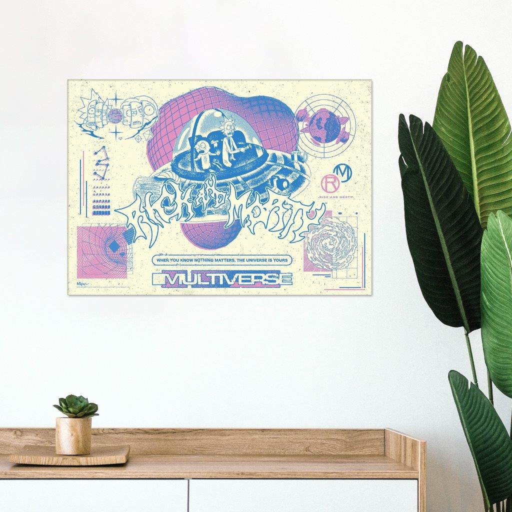 Rick and Morty (Multiverse) MightyPrint™ Wall Art MP24171070