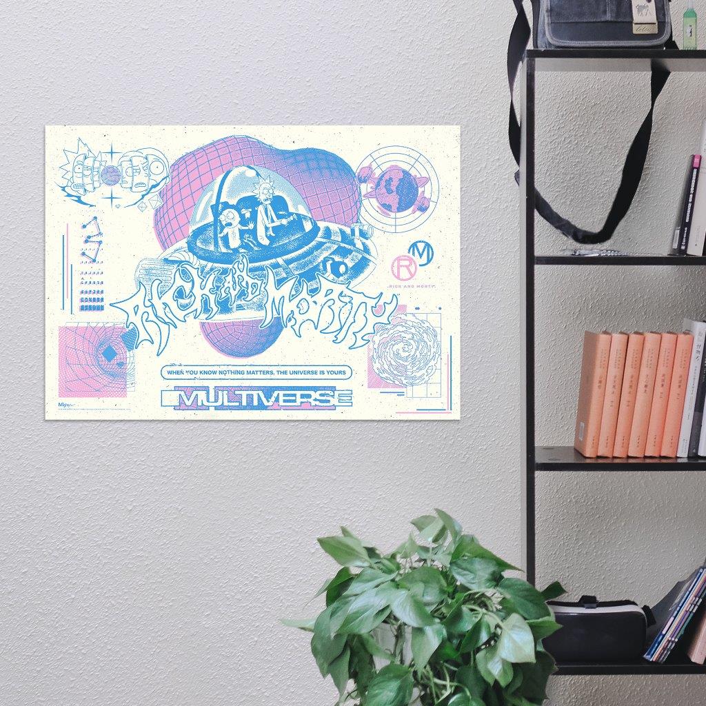 Rick and Morty (Multiverse) MightyPrint™ Wall Art MP24171070