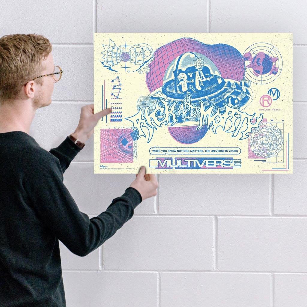 Rick and Morty (Multiverse) MightyPrint™ Wall Art MP24171070