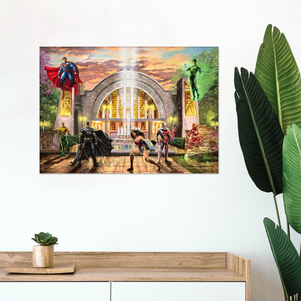 Justice League Thomas Kinkade Studios (Hall of Justice) MightyPrint™ Wall Art MP24171075