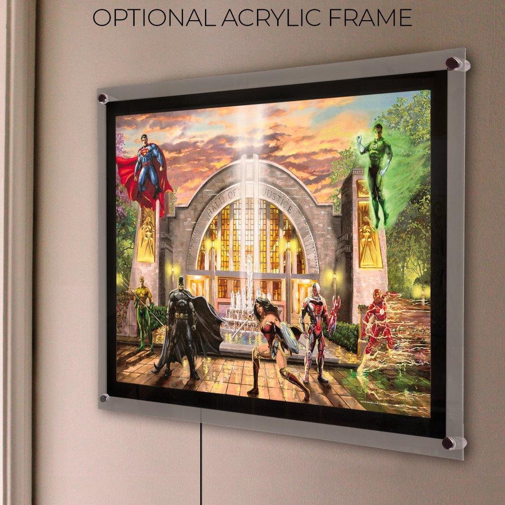Justice League Thomas Kinkade Studios (Hall of Justice) MightyPrint™ Wall Art MP24171075
