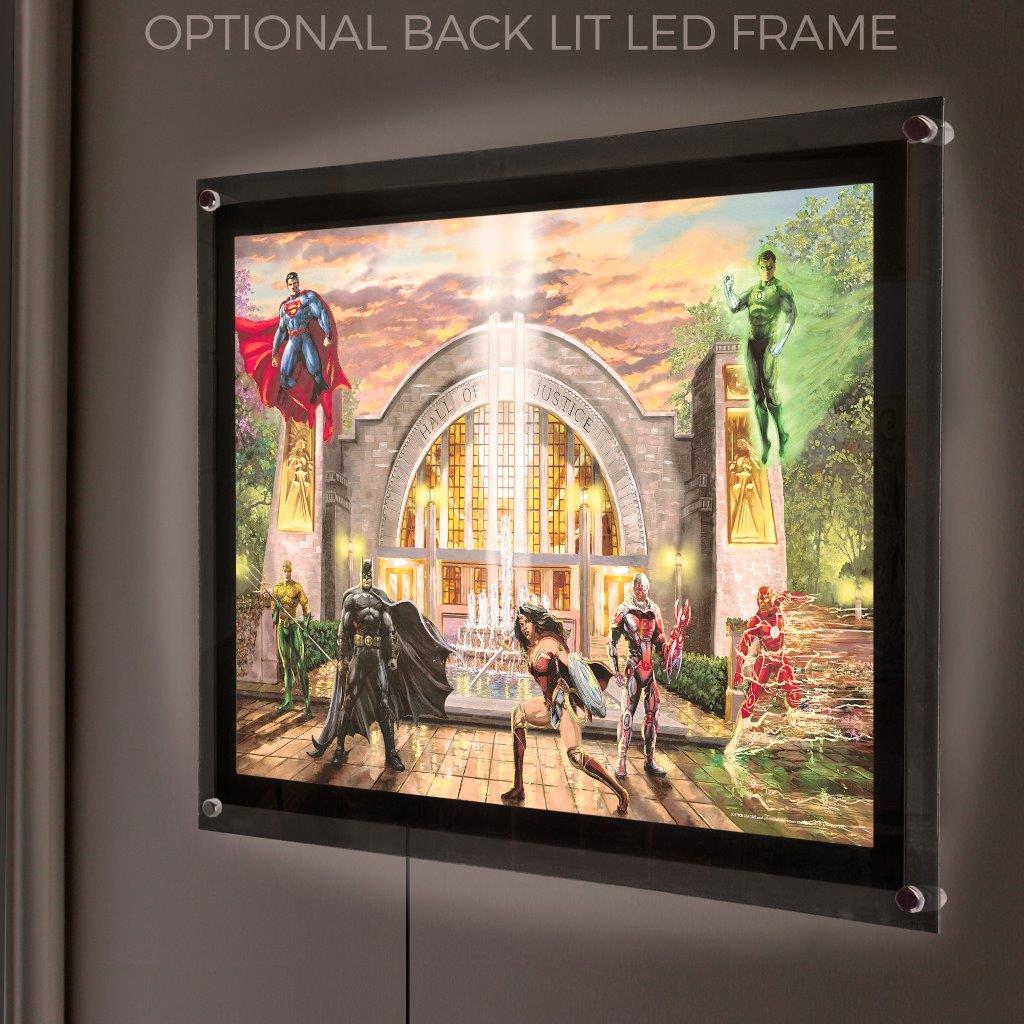 Justice League Thomas Kinkade Studios (Hall of Justice) MightyPrint™ Wall Art MP24171075