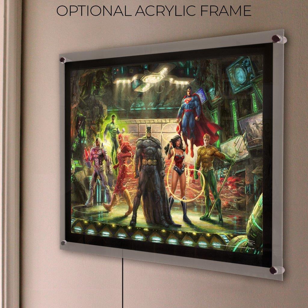 Justice League Thomas Kinkade Studios (The Call to Action) MightyPrint™ Wall Art MP24171076
