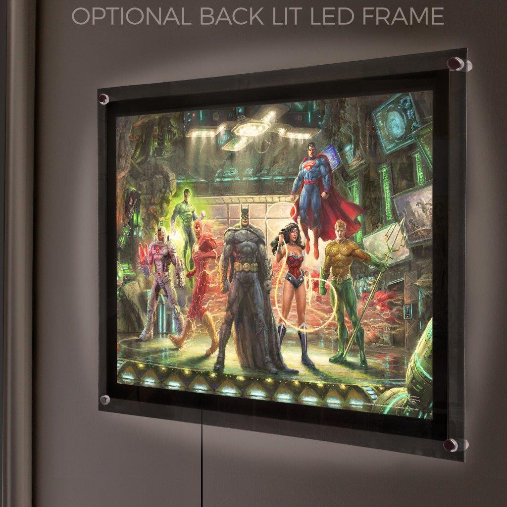 Justice League Thomas Kinkade Studios (The Call to Action) MightyPrint™ Wall Art MP24171076