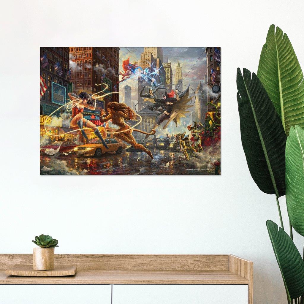 Justice League Thomas Kinkade Studios (Women of DC) MightyPrint™ Wall Art MP24171077