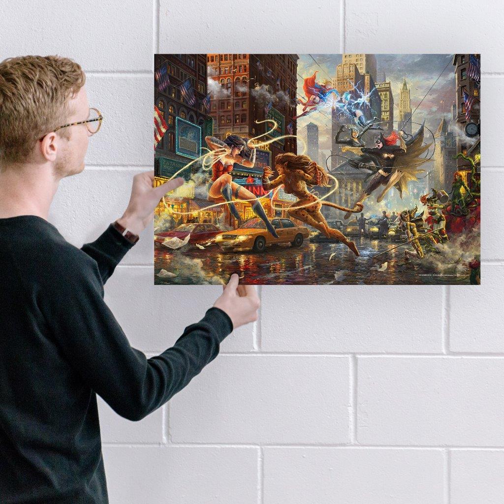 Justice League Thomas Kinkade Studios (Women of DC) MightyPrint™ Wall Art MP24171077