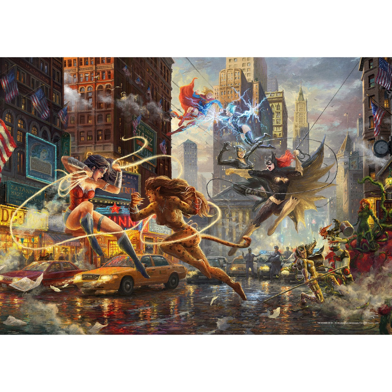 Justice League Thomas Kinkade Studios (Women of DC) MightyPrint™ Wall Art MP24171077