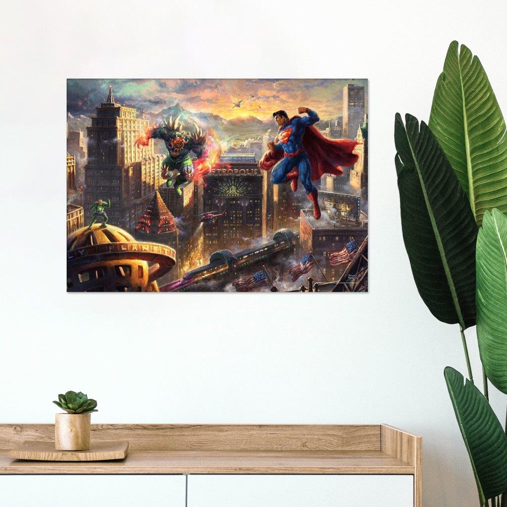 Superman Thomas Kinkade Studios (Man of Steel) MightyPrint™ Wall Art MP24171078