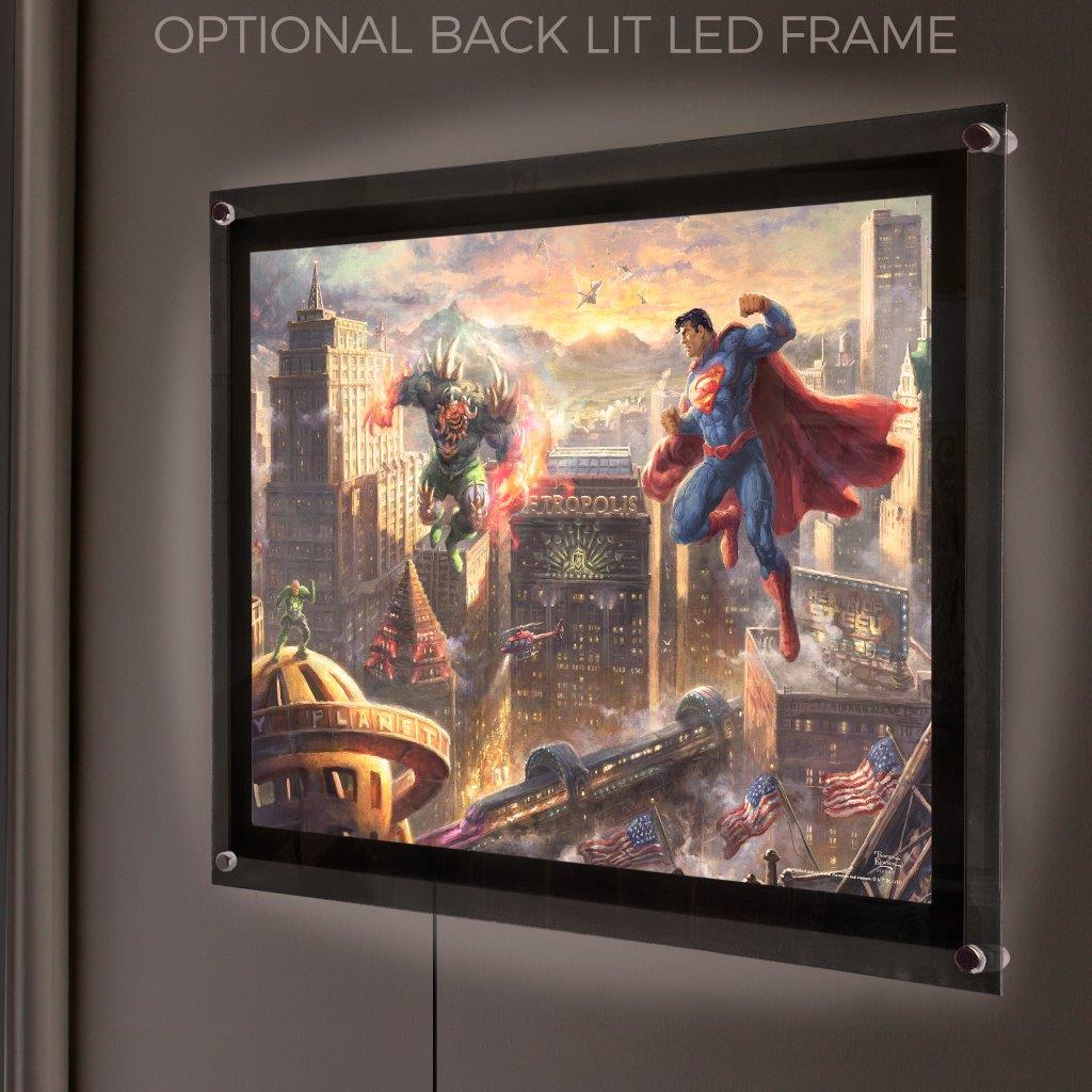 Superman Thomas Kinkade Studios (Man of Steel) MightyPrint™ Wall Art MP24171078