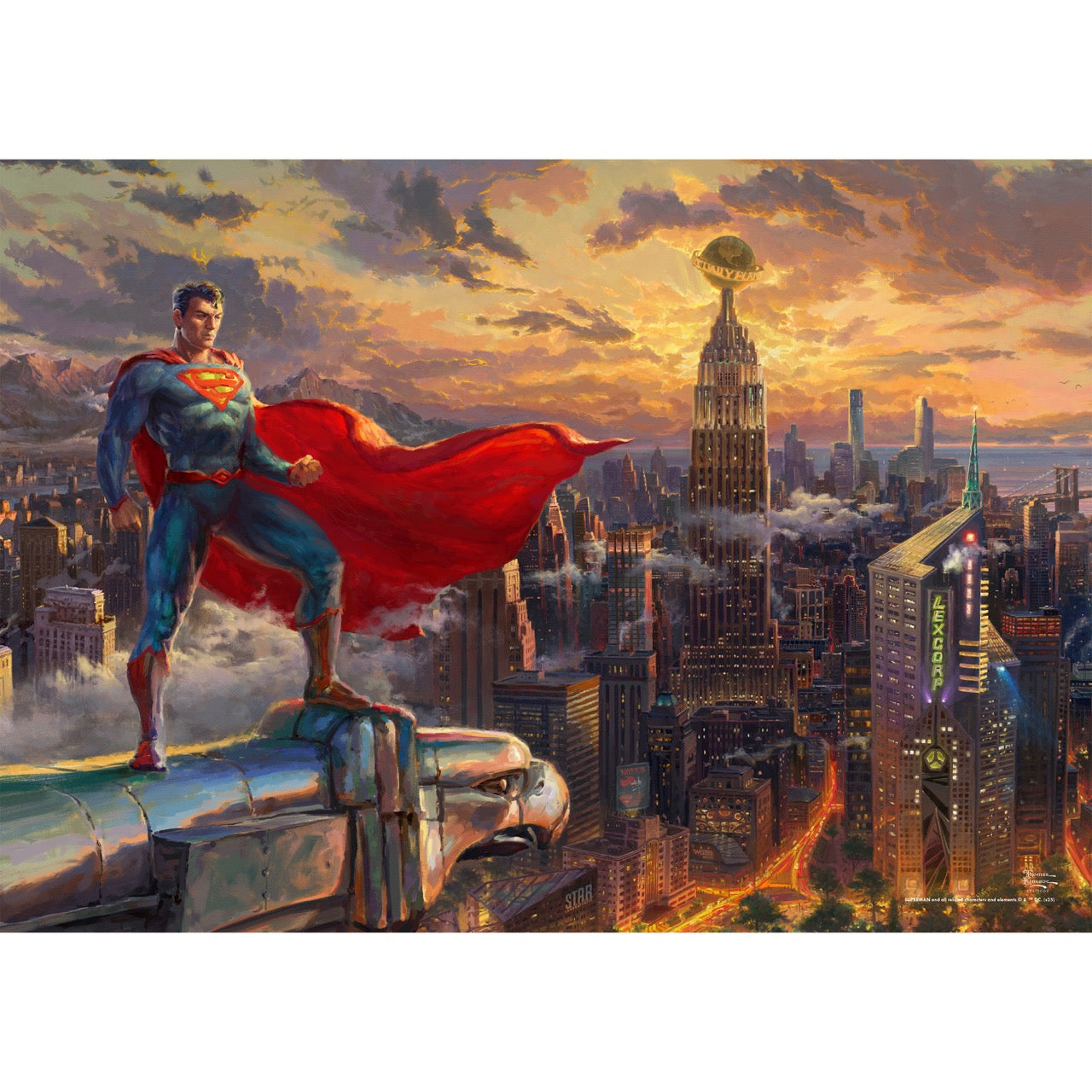 Superman Thomas Kinkade Studios (Protector of Metropolis) MightyPrint™ Wall Art MP24171079