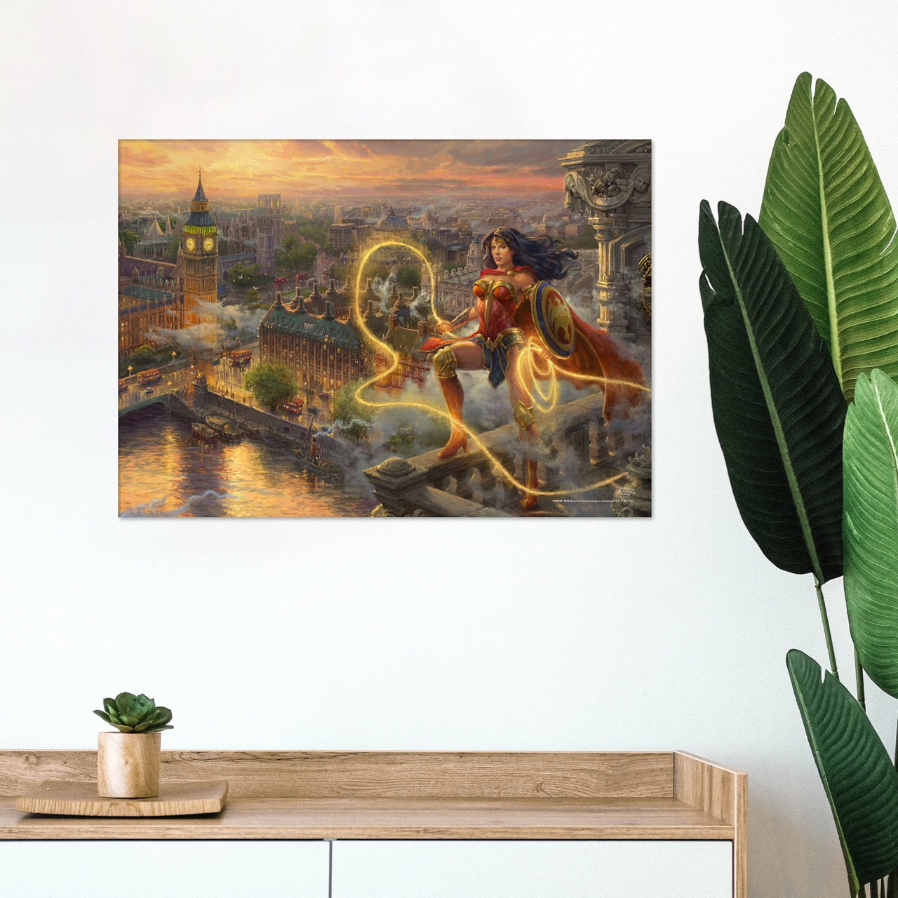 Wonder Woman Thomas Kinkade Studios (Lasso Of Truth) MightyPrint™ Wall Art MP24171080