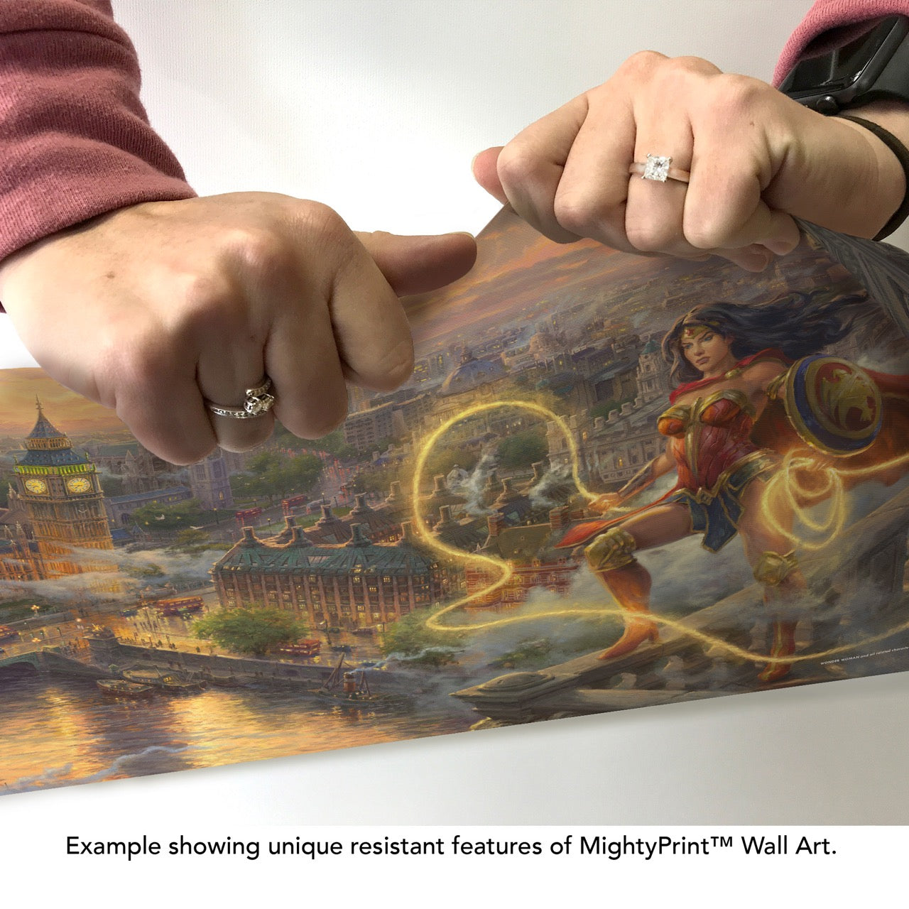 Wonder Woman Thomas Kinkade Studios (Lasso Of Truth) MightyPrint™ Wall Art MP24171080