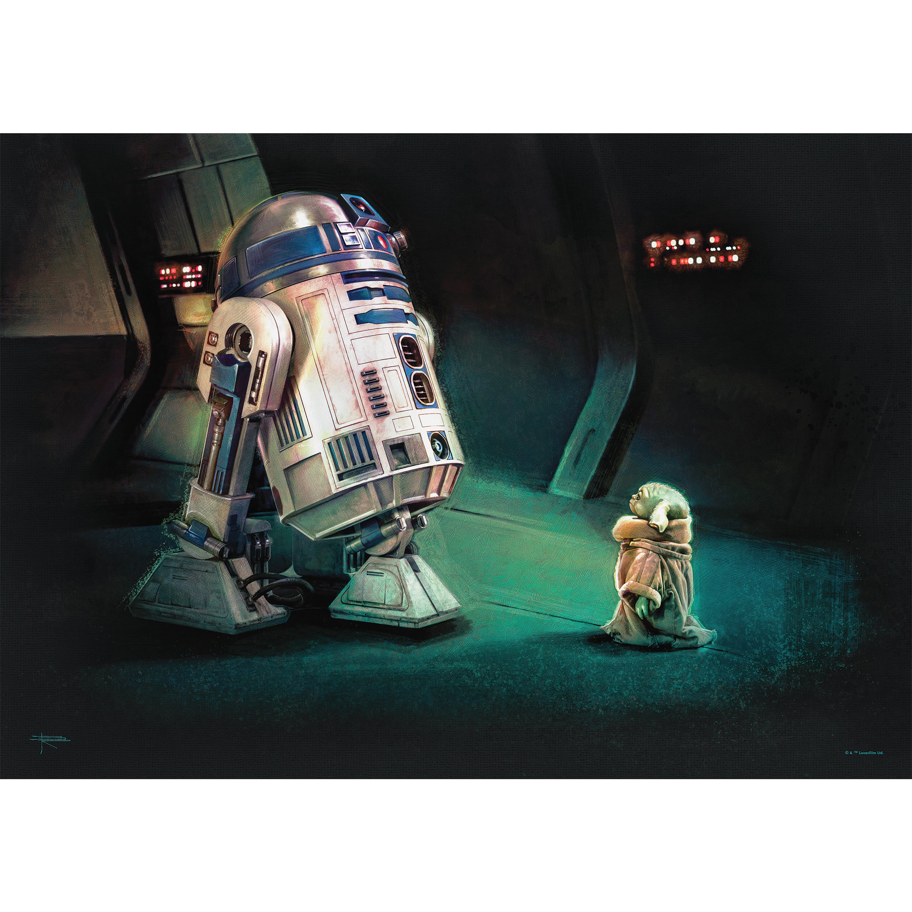 Star Wars (First Meeting by Brian Rood) MightyPrint™ Wall Art MP24171096