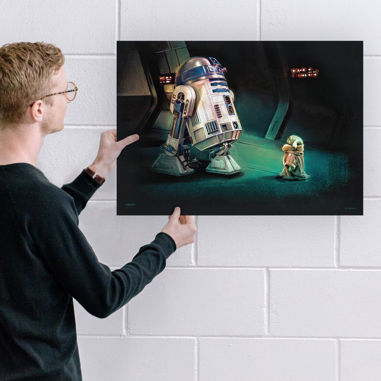 Star Wars (First Meeting by Brian Rood) MightyPrint™ Wall Art MP24171096