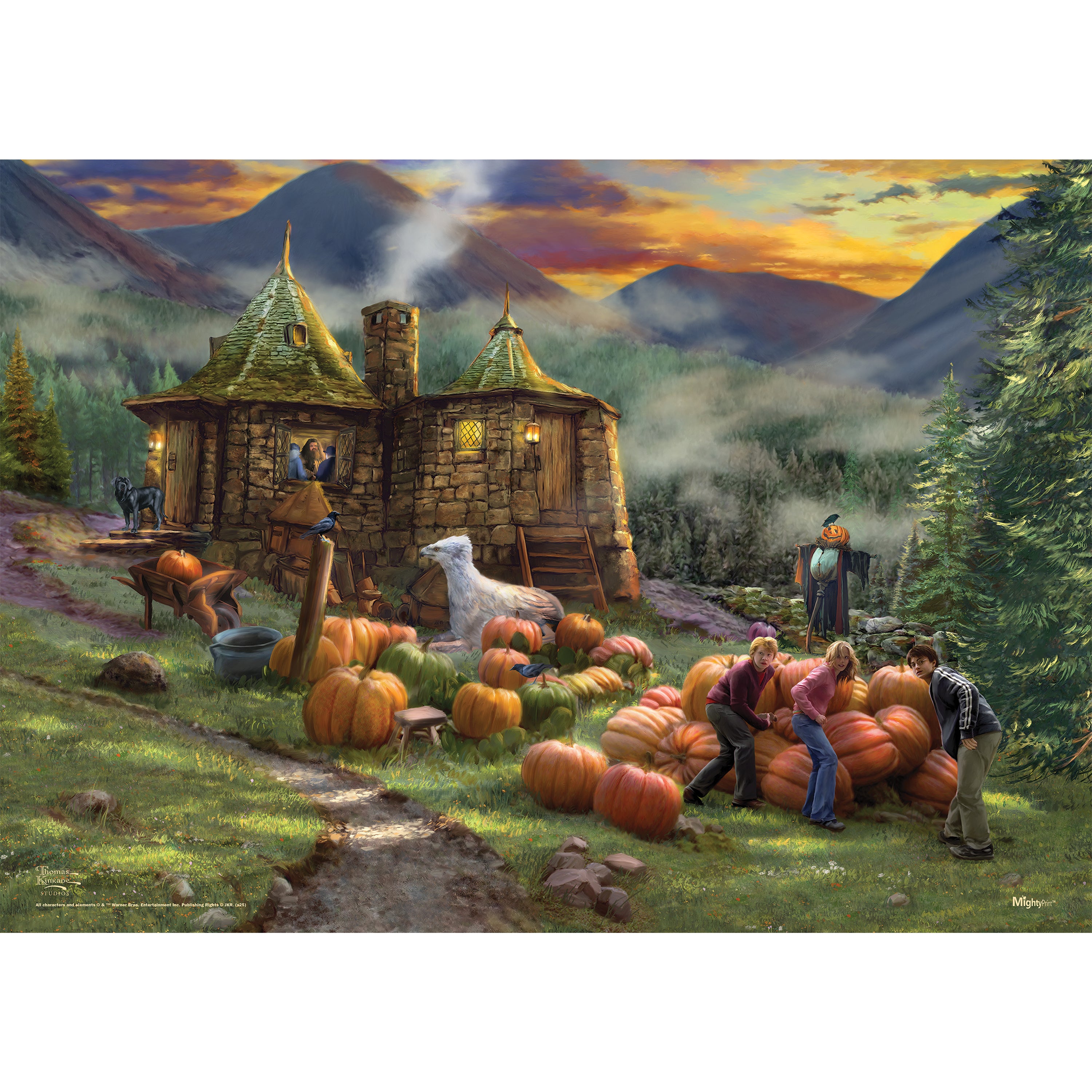 Harry Potter Thomas Kinkade Studios (Hagrid's Hut) MightyPrint™ Wall Art MP24171106