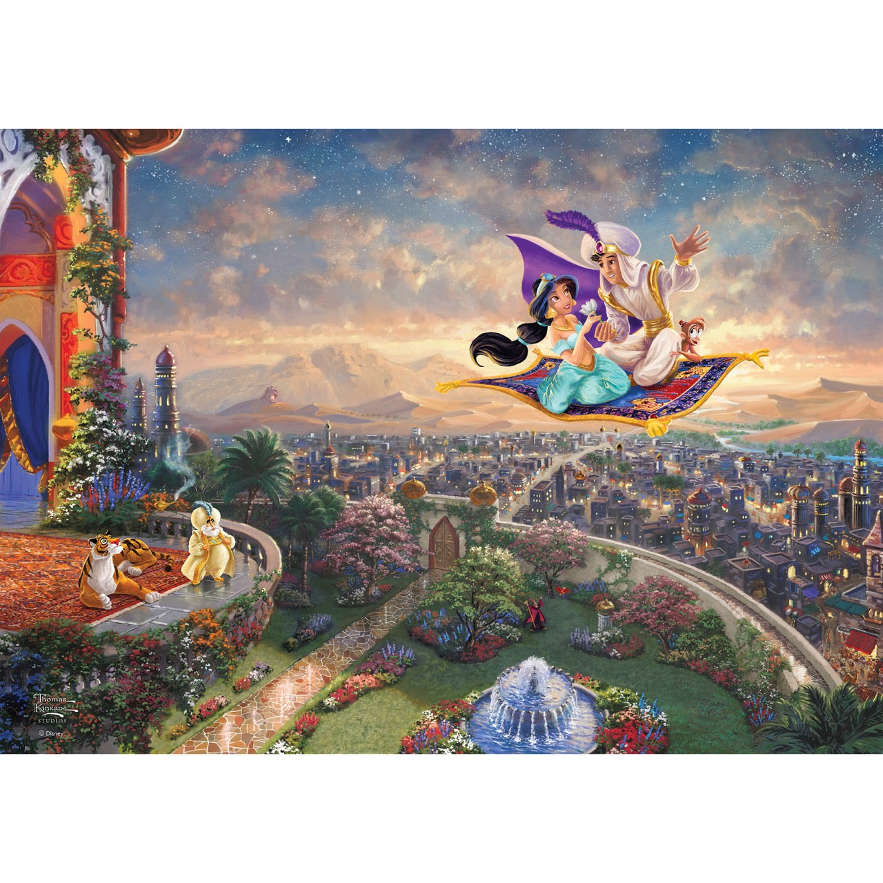 Disney (Jasmine & Aladdin Carpet Ride) MightyPrint™ Wall Art MP24171119