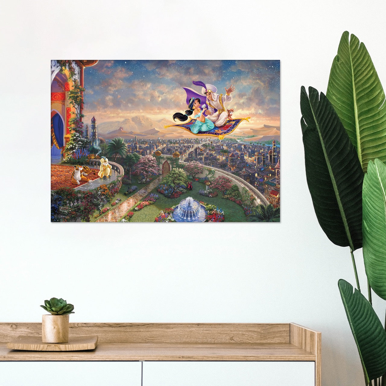 Disney (Jasmine & Aladdin Carpet Ride) MightyPrint™ Wall Art MP24171119