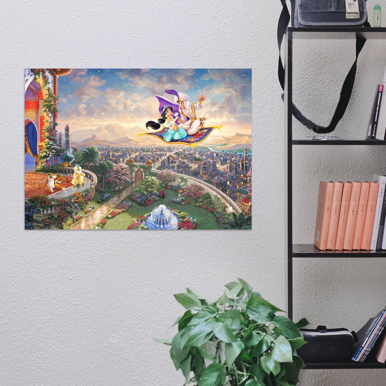 Disney (Jasmine & Aladdin Carpet Ride) MightyPrint™ Wall Art MP24171119