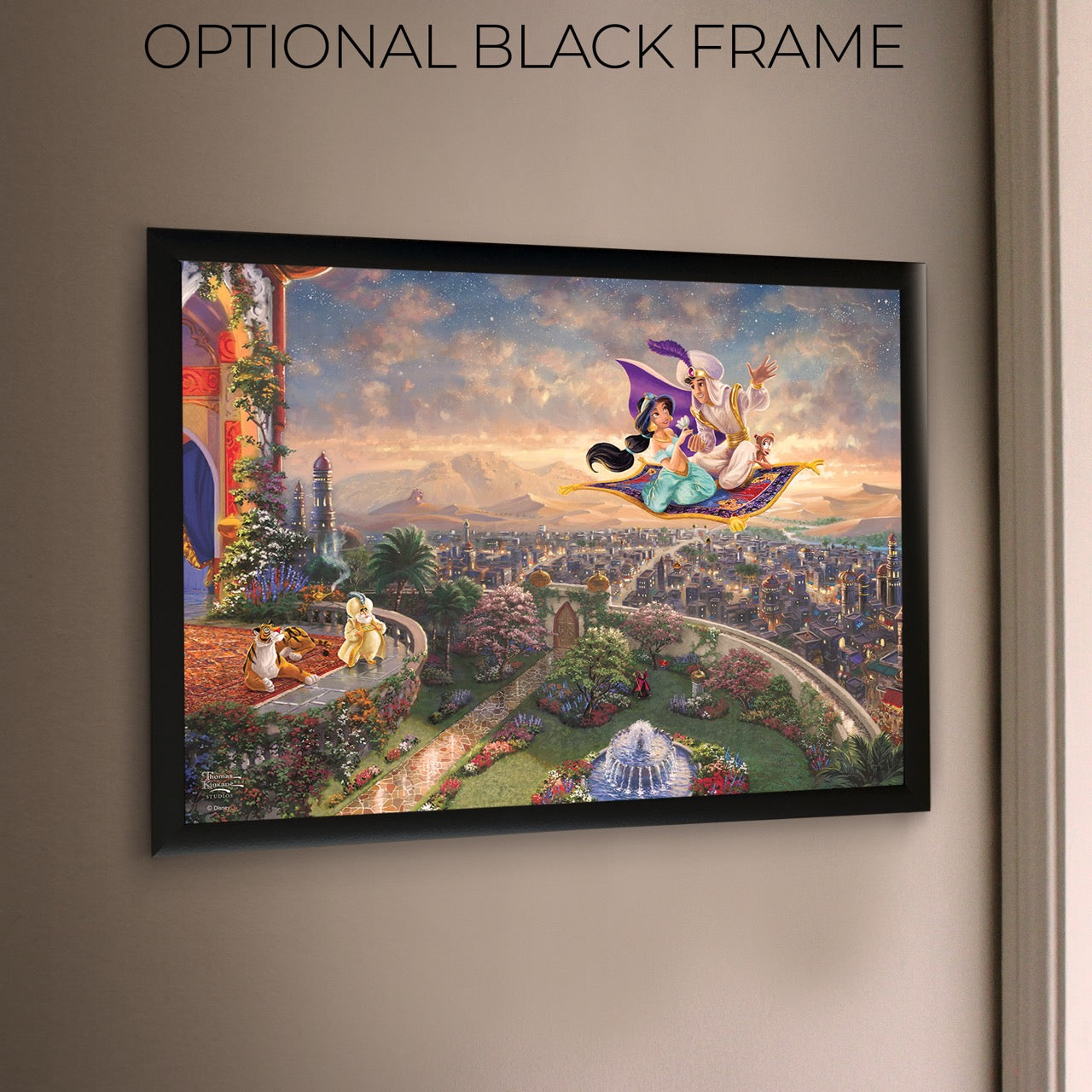 Disney (Jasmine & Aladdin Carpet Ride) MightyPrint™ Wall Art MP24171119