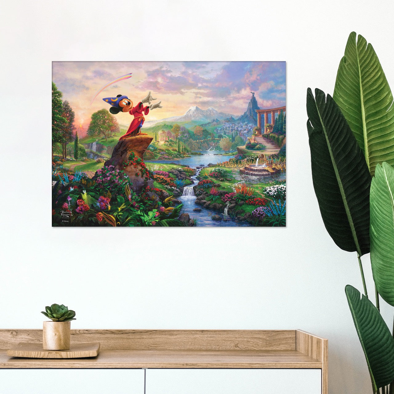Disney (Mickey Mouse as the Sorcerer’s Apprentice) MightyPrint™ Wall Art MP24171123