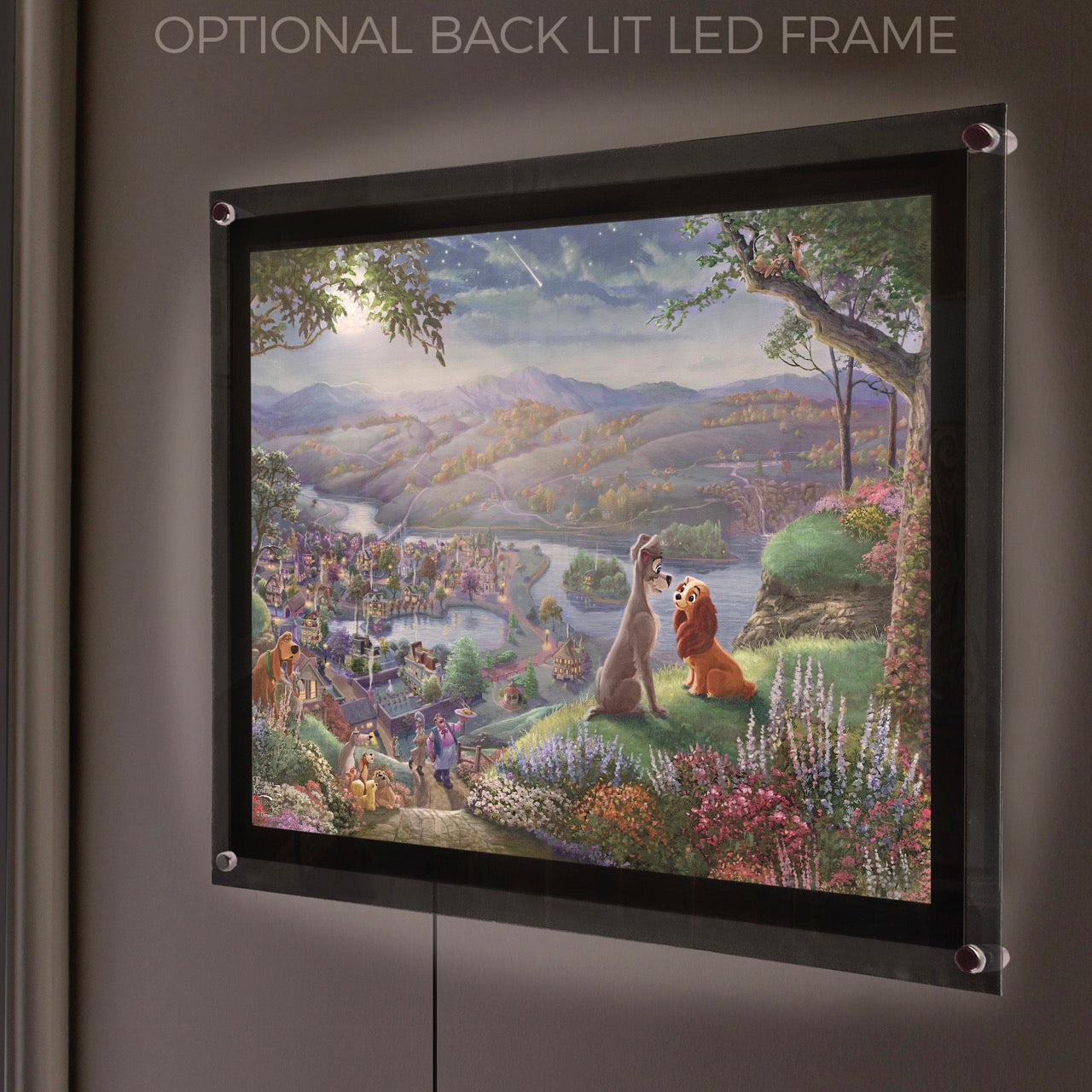 Disney (Lady and the Tramp Falling in Love) MightyPrint™ Wall Art MP24171125