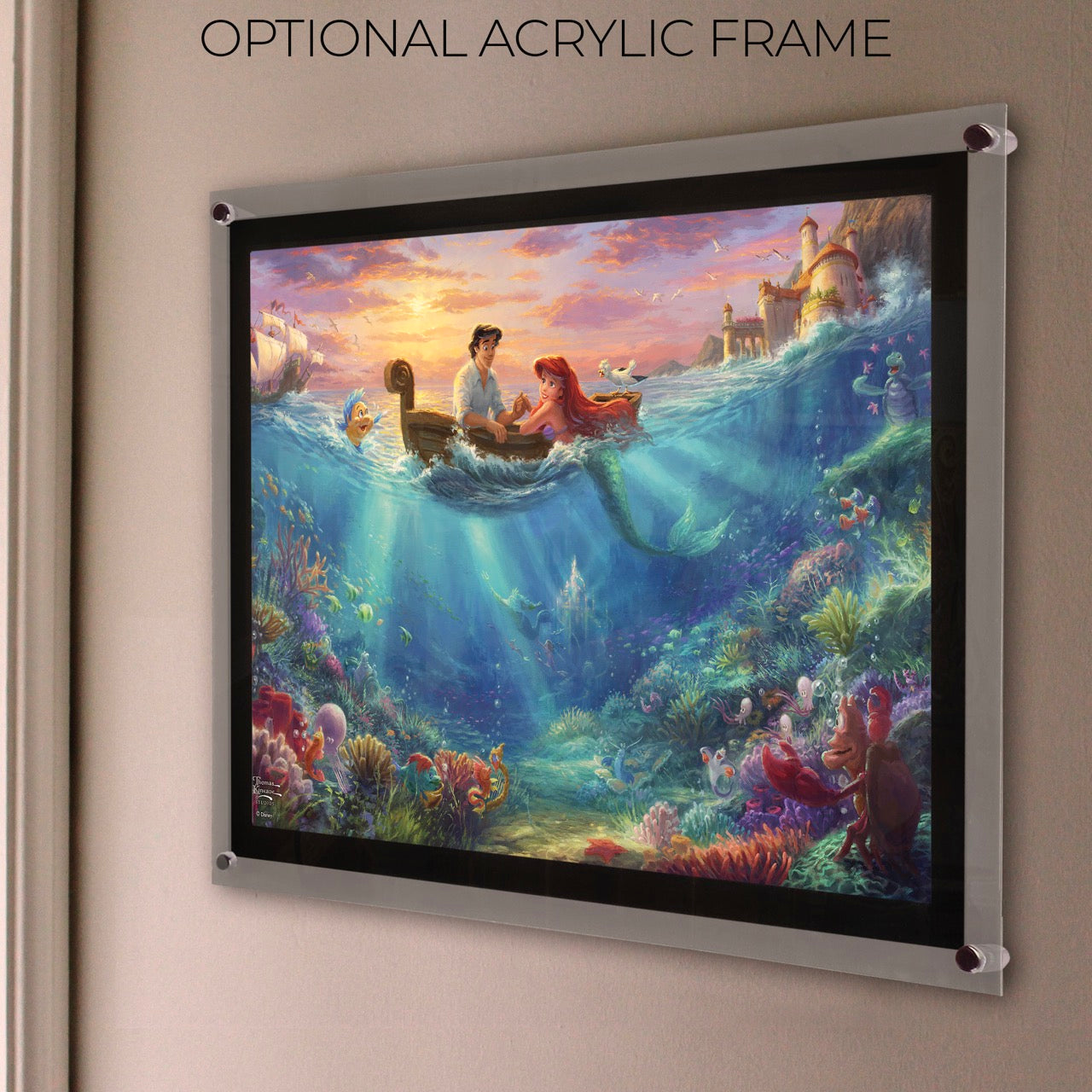 Disney (Little Mermaid Falling in Love) MightyPrint™ Wall Art MP24171127