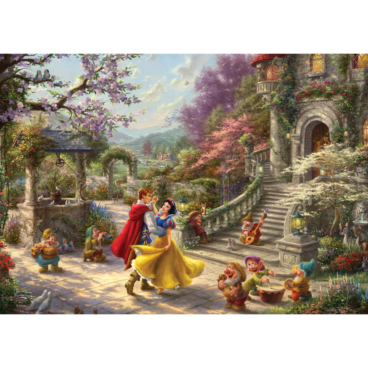 Disney (Snow White Dancing in the Sunlight) MightyPrint™ Wall Art MP24171129